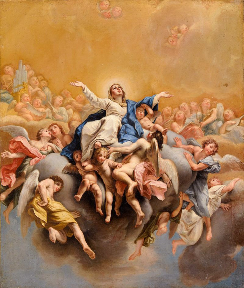 ascension of mary